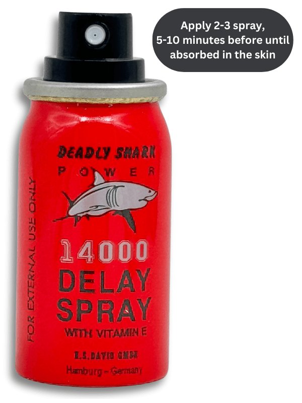 Deadly Shark 14000 Delay Spray 45ML - Male Delay SprayMen Delay Spraywww.viga.pk