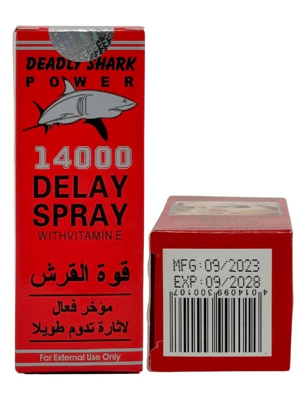 Deadly Shark 14000 Delay Spray 45ML - Male Delay SprayMen Delay Spraywww.viga.pk