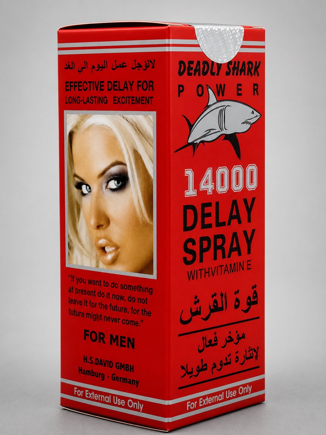 Deadly Shark 14000 Delay Spray for Men 45ml – Last 40-45 Min, No Side EffectsDelay Spraywww.viga.pk