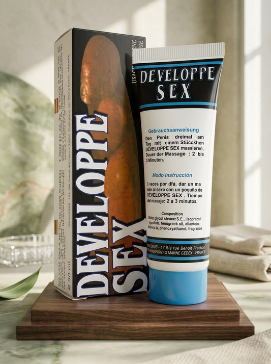Developpe Sex Cream – Herbal Male Enhancement Cream for Harder ErectionsEnlargement Creamwww.viga.pk
