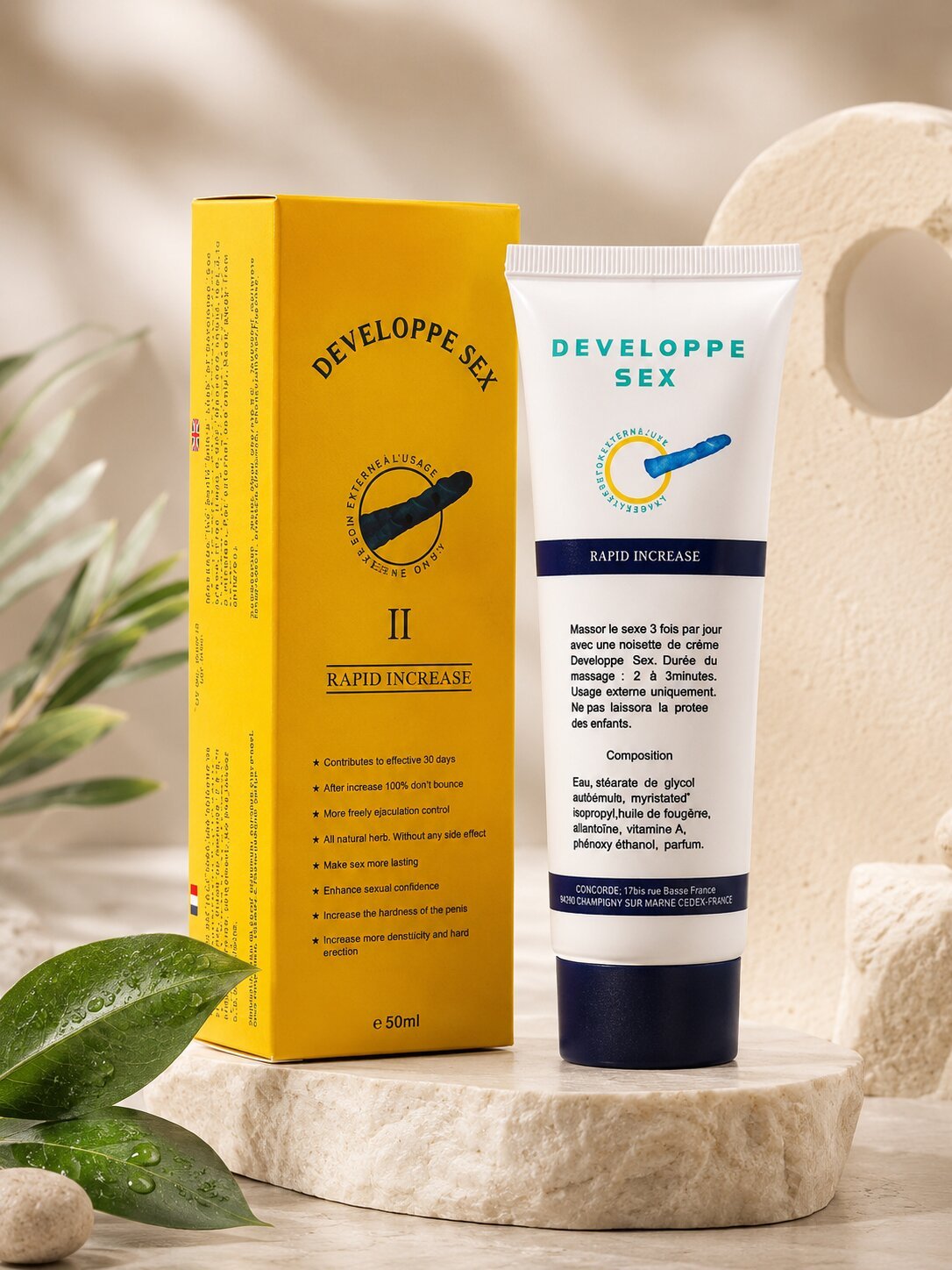 Developpe Sex Cream – Herbal Male Enhancement Cream for Hardness & StaminaMale Enhancement Creamwww.viga.pk