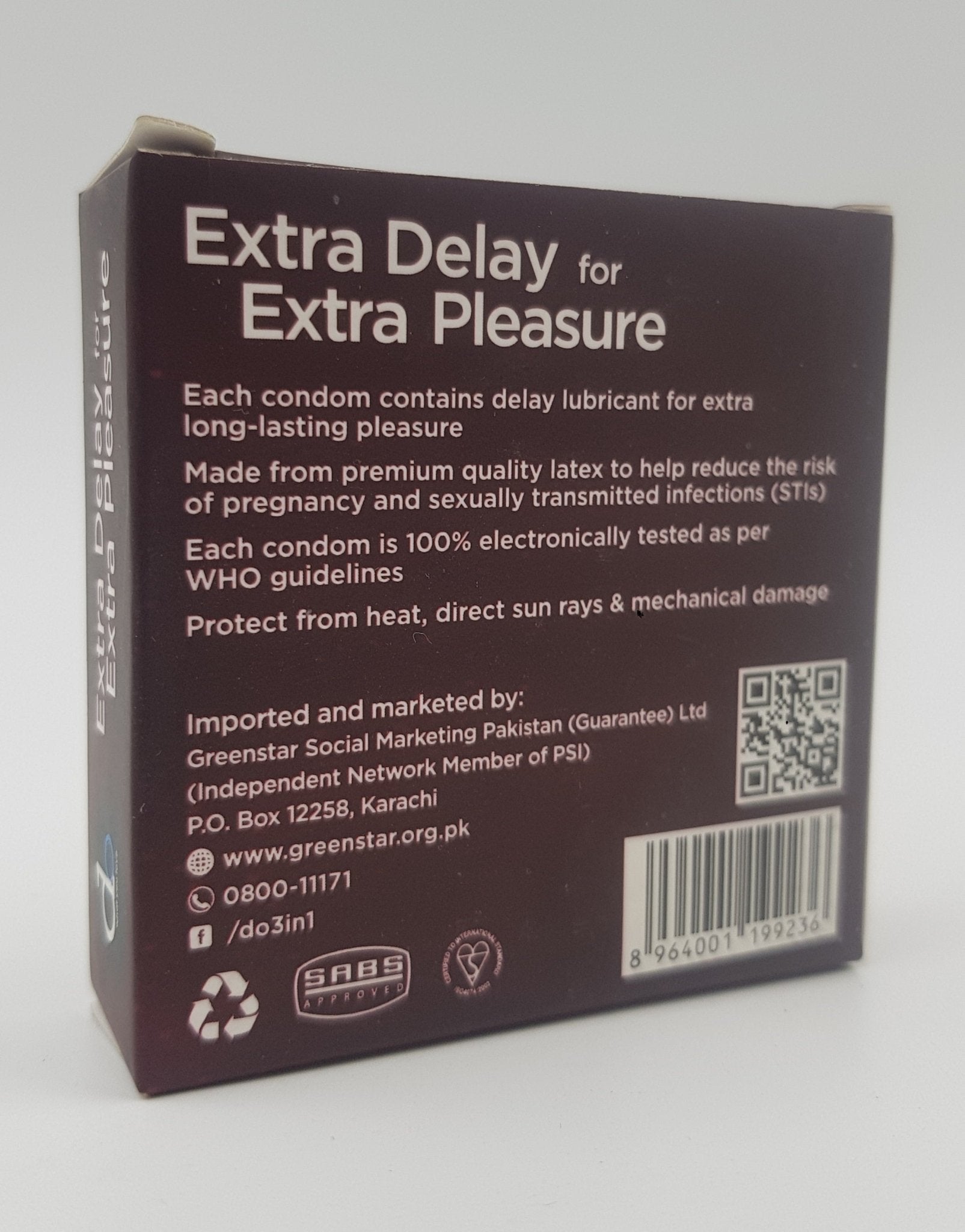 Do Condoms - 3 Extra Delay CondomsCondomswww.viga.pk