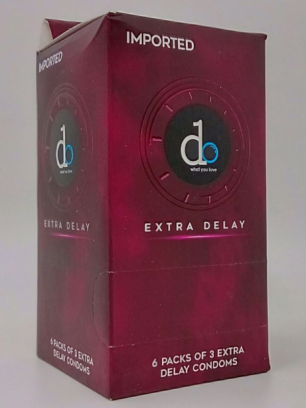 Do Condoms Pack - 6 x 3 Extra Delay CondomsCondomswww.viga.pk