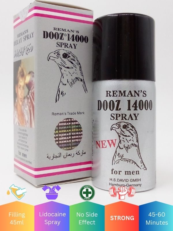 Dooz 14000 Delay Spray For Men 45ml - Long Last Timing & StaminaMen Delay Spraywww.viga.pk