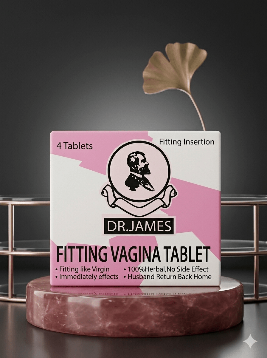 Dr. James Vaginal Tightening Tablets – Herbal Intimate Wellness for Women, 4 Tablets