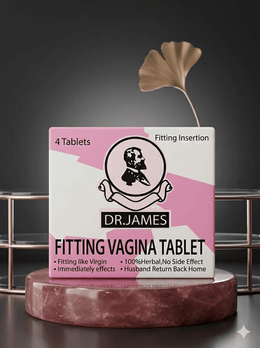 Dr. James Vaginal Tightening Tablets – Herbal Intimate Wellness for Women, 4 Tablets