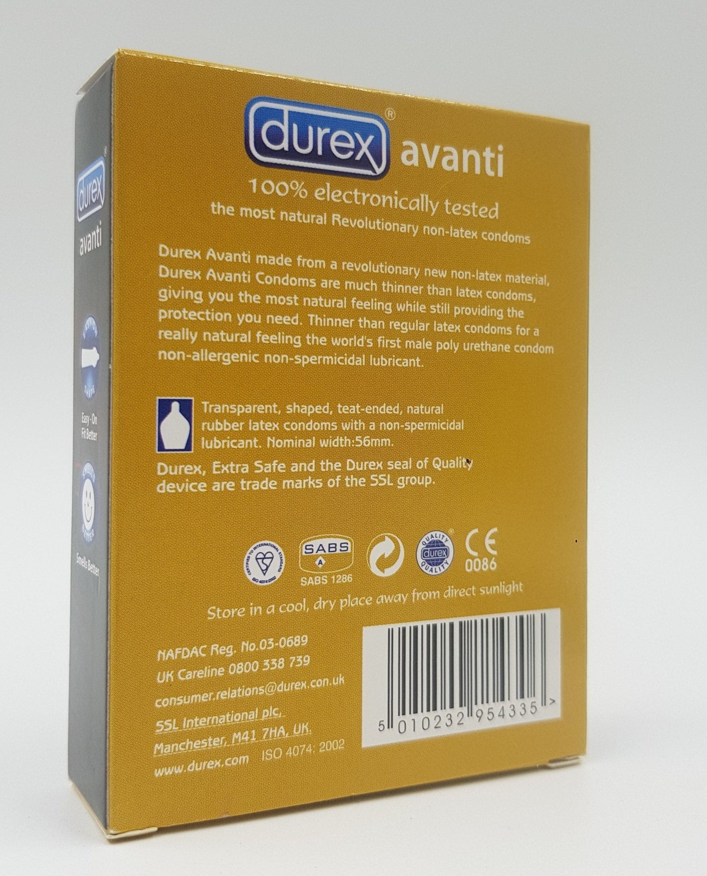 Durex Avanti Condoms 12 Pieces - Non Latex Natural FeelingCondomswww.viga.pk