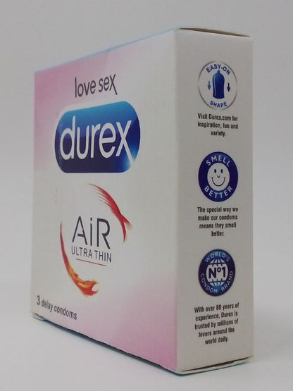 Durex Condoms Air Ultra Thin 3 PiecesCondomswww.viga.pk