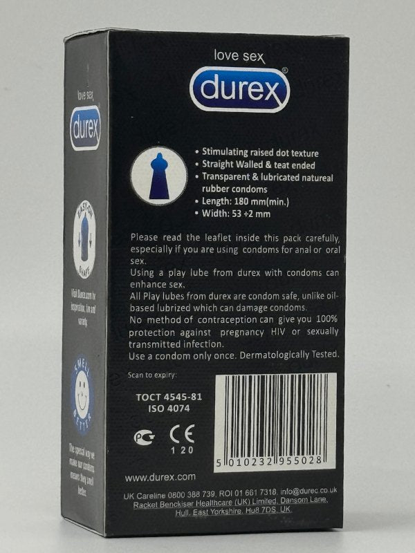 Durex Condoms Performa - 12 Enhanced Lubricant CondomsCondomswww.viga.pk