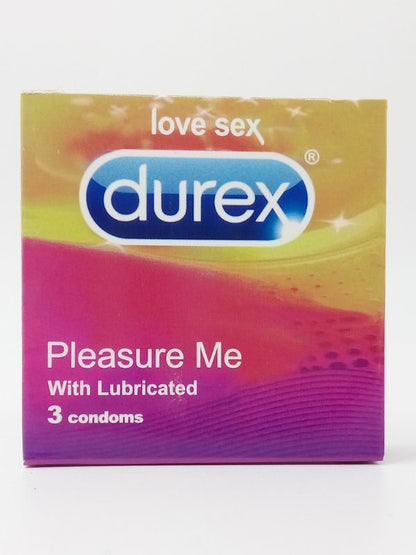 Durex Condoms Pleasure Me - 3 Lubricated CondomsCondomswww.viga.pk