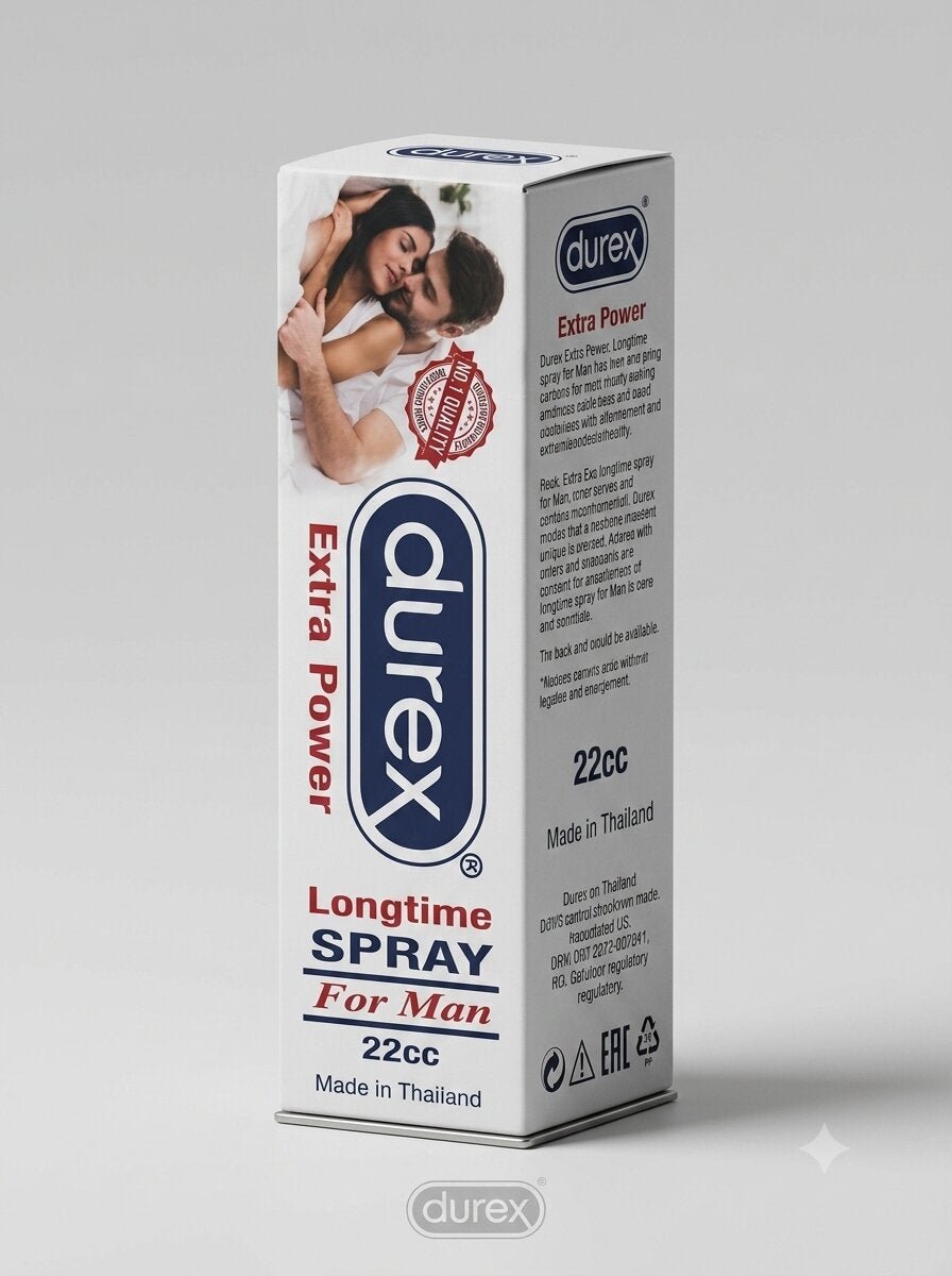 Durex Delay Spray 22ml – Long-Lasting Premature Ejaculation Control Spray (Local Made)Men Delay Spraywww.viga.pk