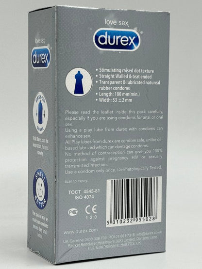 Durex Extended Pleasure Condoms Lubricated - 12 Long Lasting Delay CondomsCondomswww.viga.pk