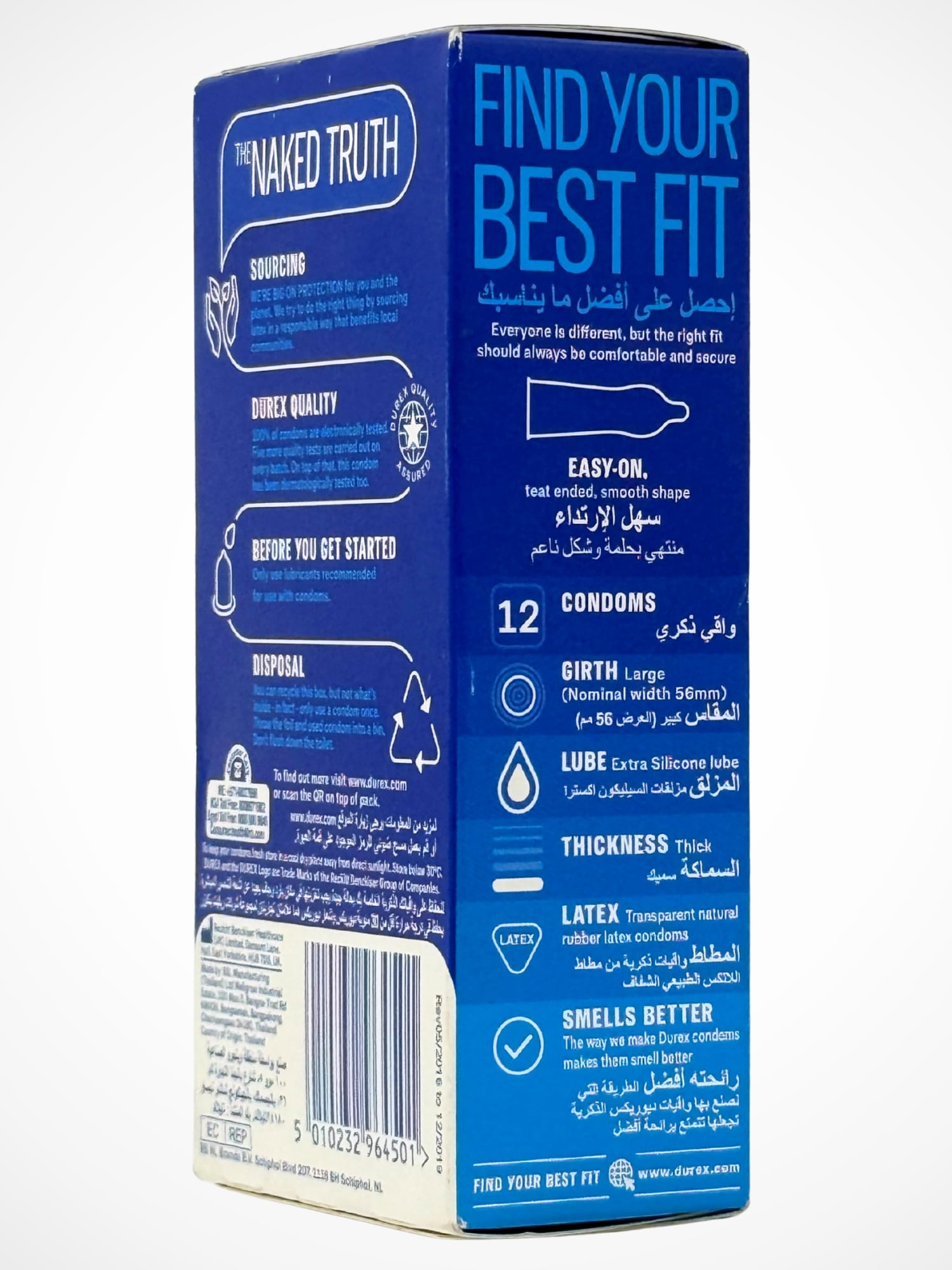 Durex Extra Safe Condoms - 12 Extra Lubed Condoms (Imported)Condomswww.viga.pk