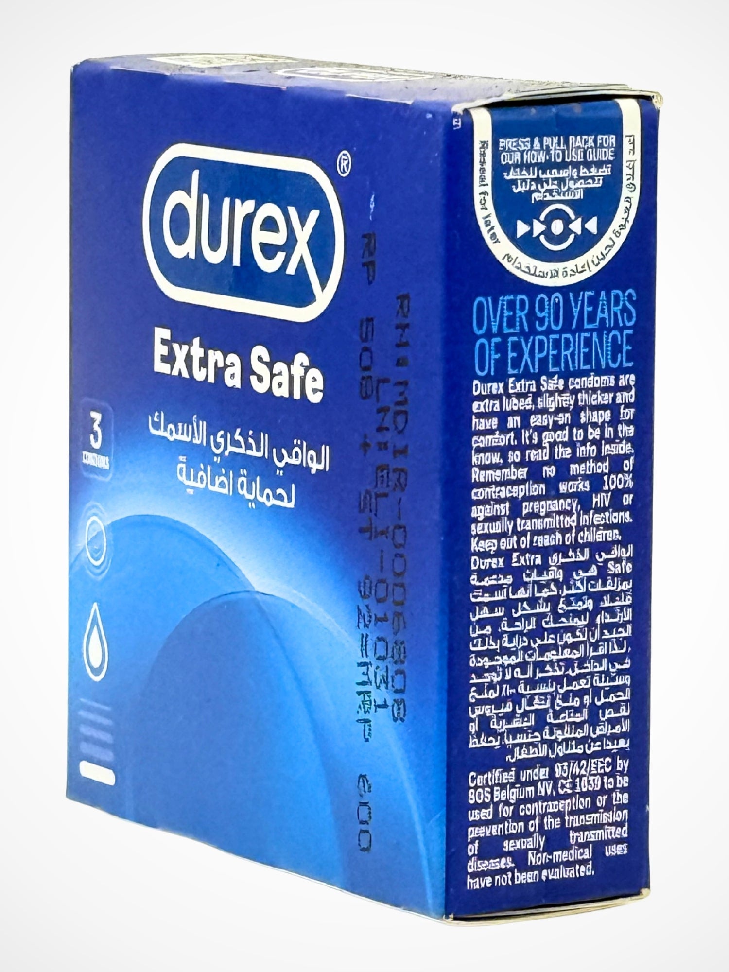 Durex Extra Safe Condoms - 3 Extra Lubed Condoms (Imported)Condomswww.viga.pk