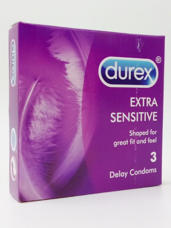 Durex Extra Sensitive Condom - 3 Condoms Pack – www.viga.pk