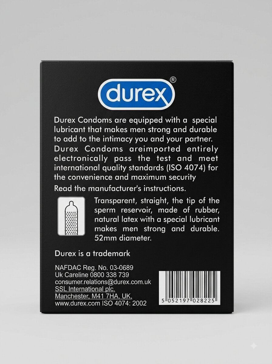 Durex Extra Stimulation Condoms – Pack of 12 | Safe Sex, Natural LatexCondomswww.viga.pk