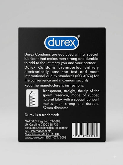 Durex Extra Stimulation Condoms – Pack of 12 | Safe Sex, Natural LatexCondomswww.viga.pk