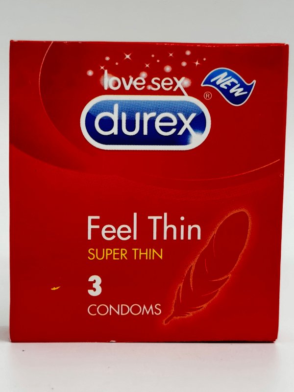 Durex Feel Thin Condoms - 3 Super Thin CondomCondomswww.viga.pk