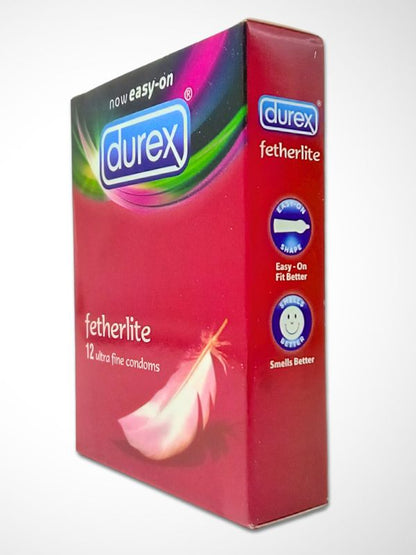 Durex FetherLite Condoms - 12 Ultra Fine CondomsCondomswww.viga.pk