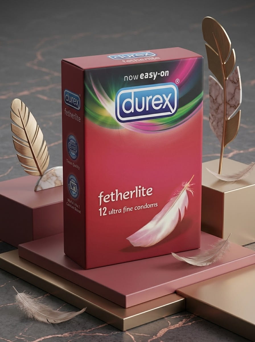 Durex Fetherlite Condoms – Ultra Fine, Extra Sensitive | Pack of 12Condomswww.viga.pk