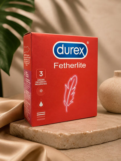 Durex Fetherlite Condoms – Ultra Thin for Maximum Sensitivity | Pack of 3Condomswww.viga.pk
