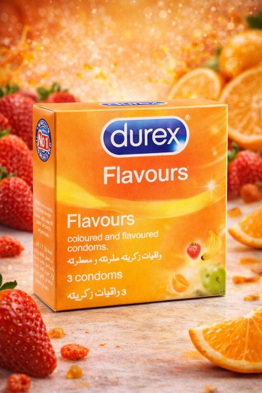 Durex Flavoured Condoms - 3 Pack for Enhanced PleasureCondomswww.viga.pk