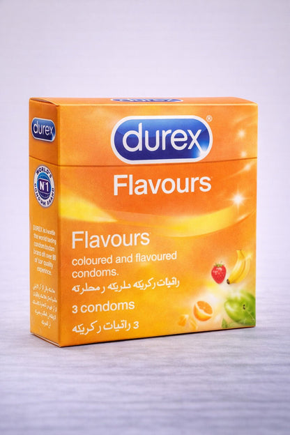 Durex Flavoured Condoms - 3 Pack for Enhanced PleasureCondomswww.viga.pk