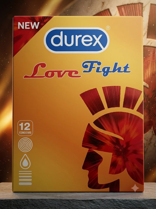 Durex Love Fight Condoms - 12 Special Lubricated CondomsCondomswww.viga.pk