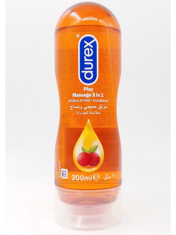 Durex Lubricant Massage Gel 200ml - 2 in 1 Stimulating Play Massage GelLubricantwww.viga.pk