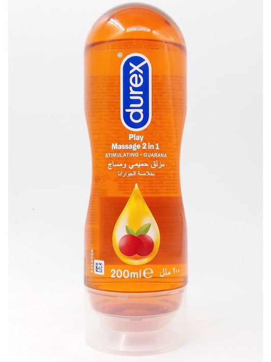 Durex Lubricant Massage Gel 200ml - 2 in 1 Stimulating Play Massage GelLubricantwww.viga.pk