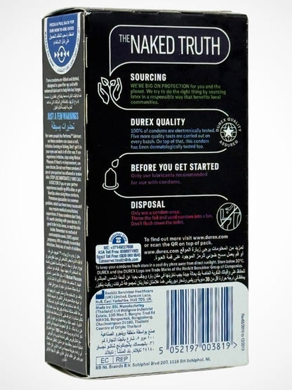 Durex Mutual Pleasure Condoms - 12 Ribbed Dotted Condoms (Imported)Condomswww.viga.pk