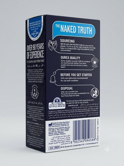Durex Performa Condoms – 12 Pack | Delay Condoms for Long-Lasting PerformanceCondomswww.viga.pk