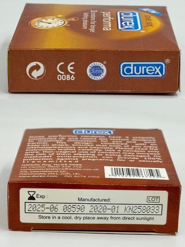 Durex Performa Condoms - 3 Long Lasting CondomCondomswww.viga.pk