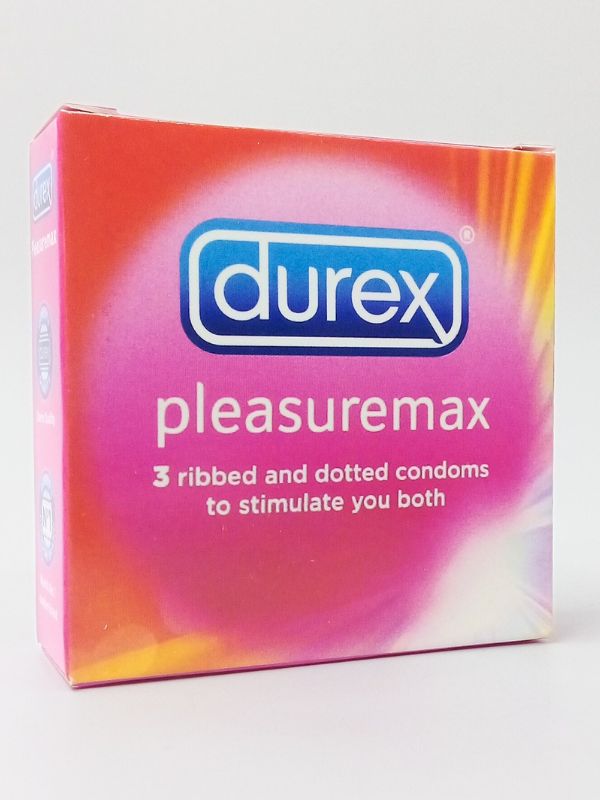 Durex Pleasuremax Condoms - 3 Ribbed & Dotted Condoms – www.viga.pk