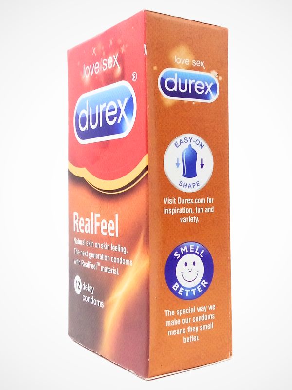 Durex Real Feel Condoms - 12 Natural Skin Feeling CondomsCondomswww.viga.pk