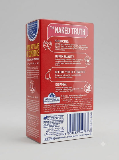 Durex Strawberry Flavored Dotted Condoms – 12 Pack | Flavored & LubricatedCondomswww.viga.pk