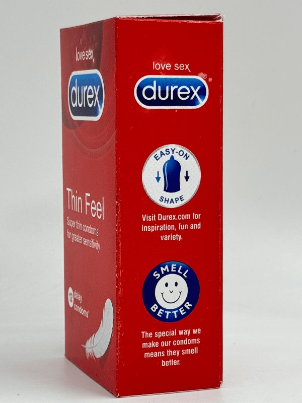 Durex Thin Feel Condoms - 12 Delay CondomsCondomswww.viga.pk