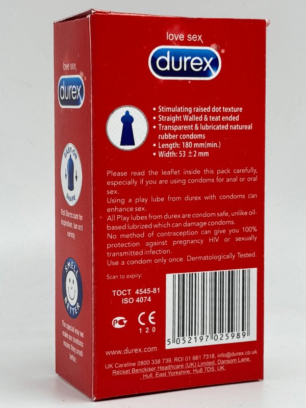 Durex Thin Feel Condoms - 12 Delay CondomsCondomswww.viga.pk