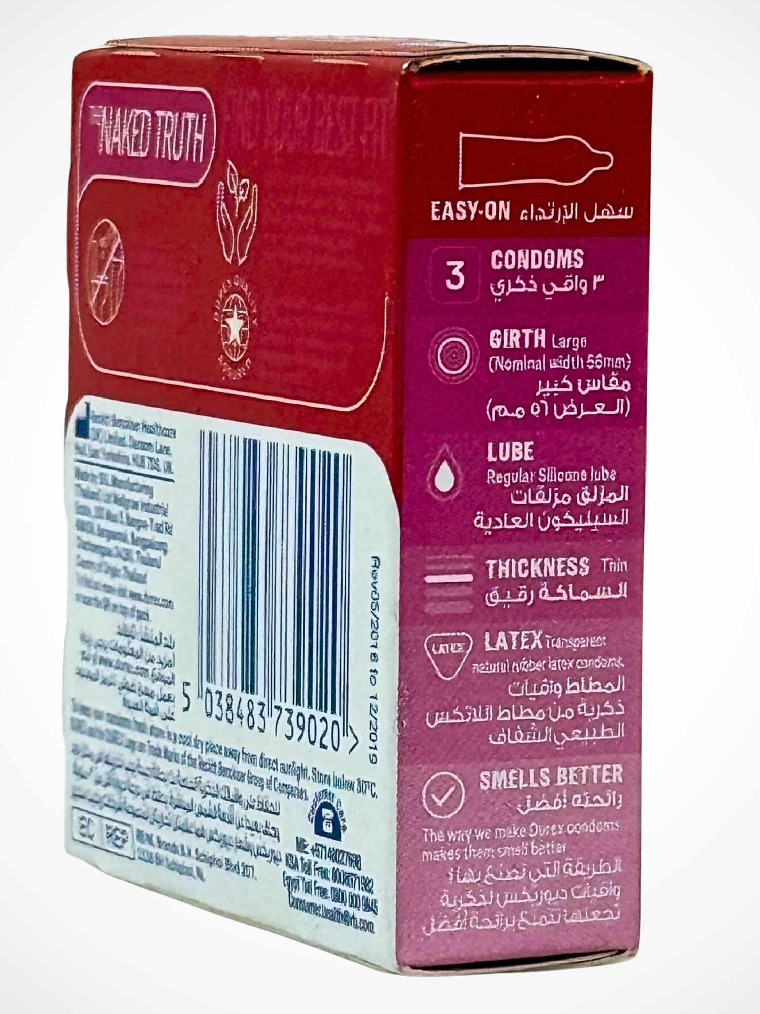 Durex Thin Feel Condoms - 3 Super Thin Condoms (Imported)Condomswww.viga.pk