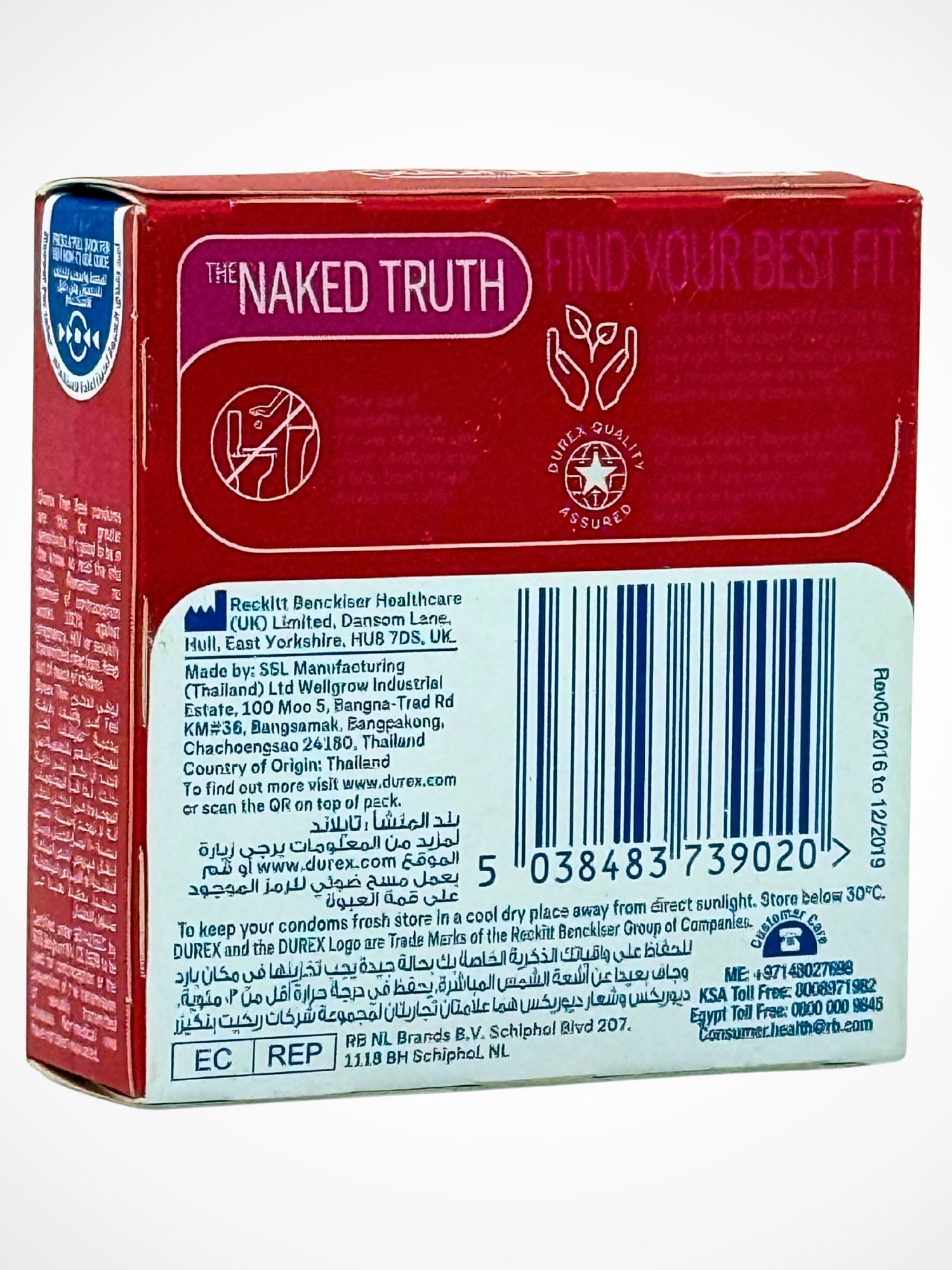 Durex Thin Feel Condoms - 3 Super Thin Condoms (Imported)Condomswww.viga.pk