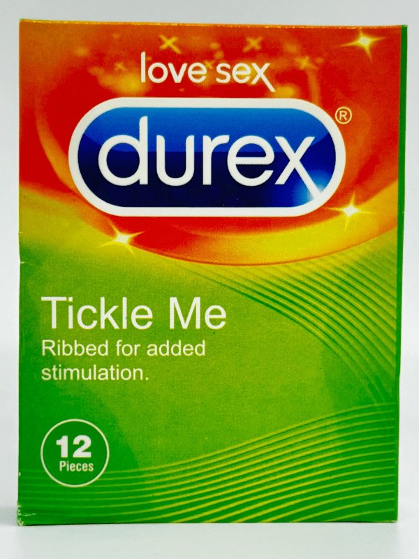 Durex Tickle Me Condom - 12 Ribbed n Dotted CondomsCondomswww.viga.pk