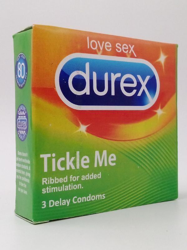 Durex Tickle Me Condom - 3 Ribbed n Dotted CondomsCondomswww.viga.pk