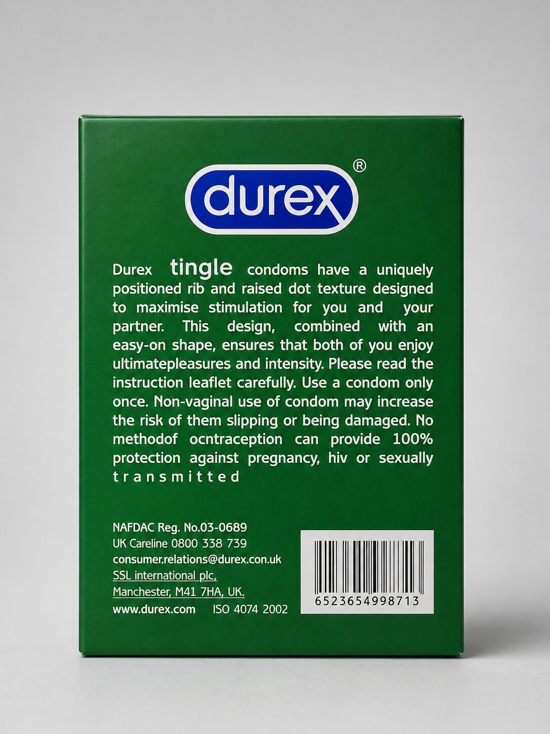 Durex Tingle Condoms – 12 Pack | Tingling Lubricant, Textured, Extra SensationCondomswww.viga.pk