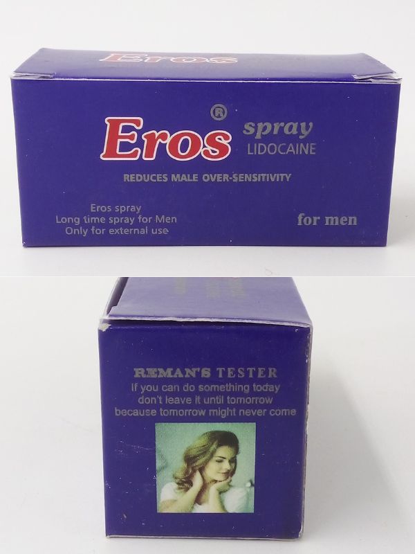 Eros Spray Tester - 10 vials (5ml) EachMen Delay Spraywww.viga.pk