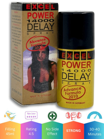 Excel Power Spray 14000 - Strong Delay SprayMen Delay Spraywww.viga.pk