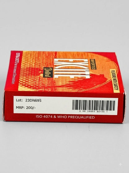 Excite Dotted Condoms – Extra Dots for Increased Stimulation | 3-PackCondomswww.viga.pk