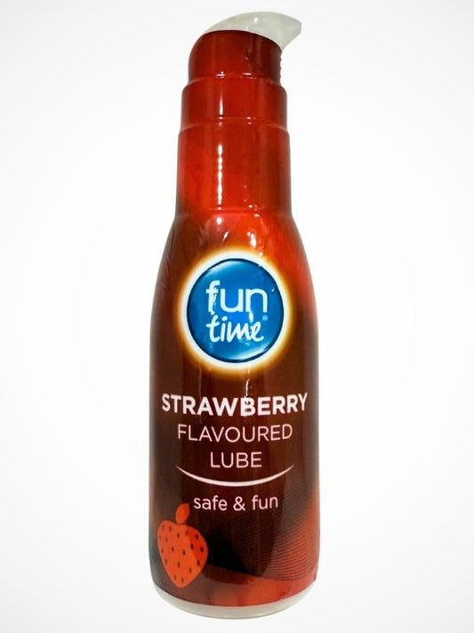 Fun Time Lube Strawberry 75ml - Non - Greasy Non - StickyLubricantwww.viga.pk