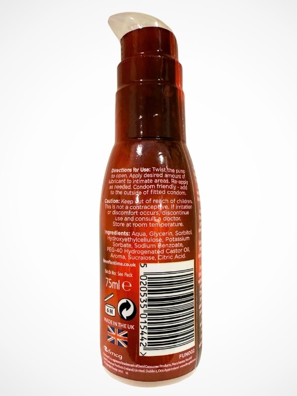 Fun Time Lube Strawberry 75ml - Non - Greasy Non - StickyLubricantwww.viga.pk