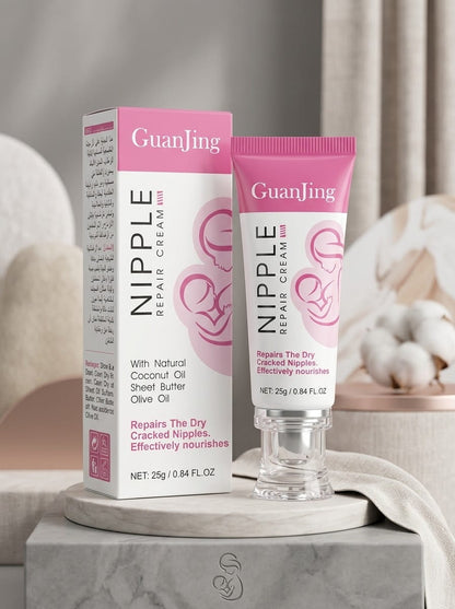 GuanJing Nipple Repair Cream for Breastfeeding Moms – 25g with Coconut & Shea ButterBreast Enlargementwww.viga.pk