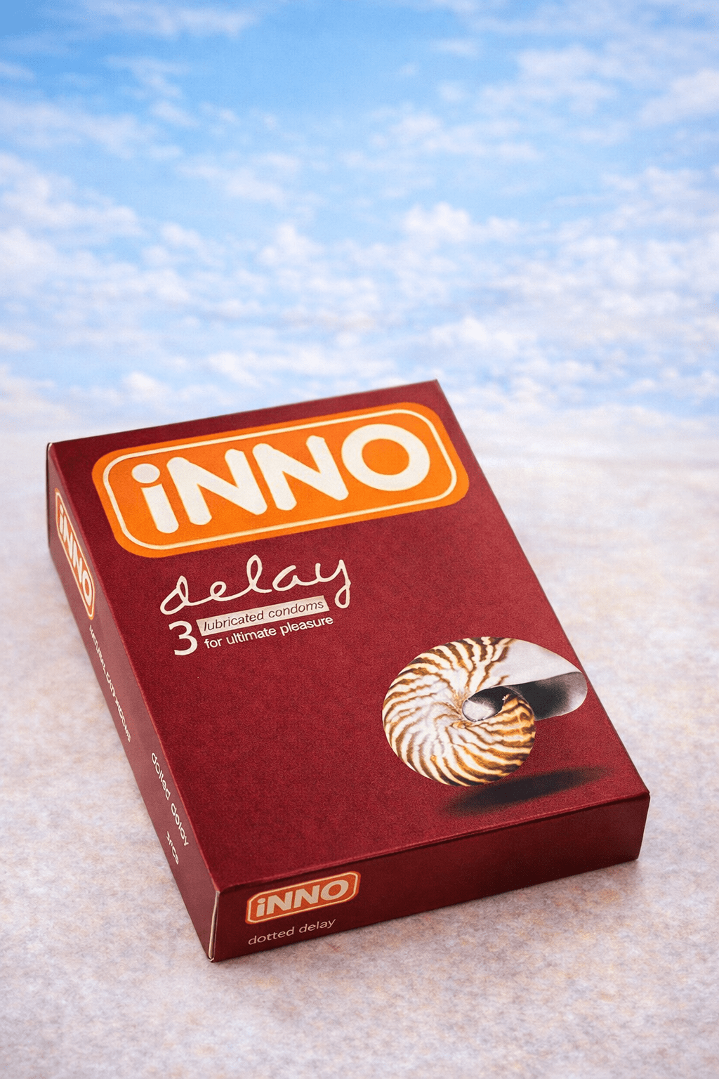 Inno Dotted Delay Condoms - 3 Pack for Extended PleasureCondomswww.viga.pk
